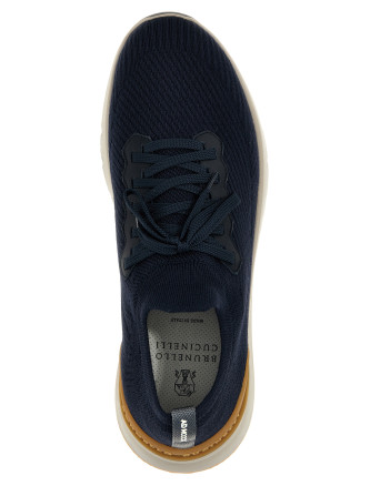 Кроссовки BRUNELLO CUCINELLI Knitted sneakers (MZUWLBO253CEG72) #