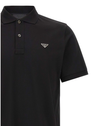 Поло PRADA Triangle logo polo shirt (UJN444SWM31867F0002) #