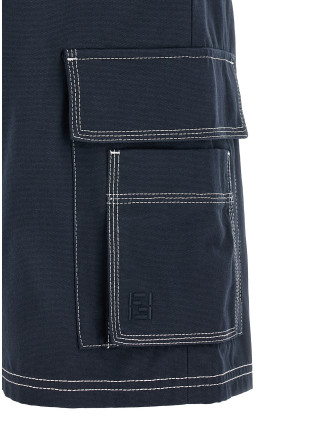 Бермуд, келтекей FENDI Bermuda cargo canvas shorts (FB1126B15AF0QB0) #