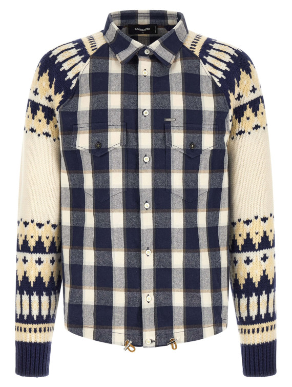 Рубашка, блузка DSQUARED2 'Classic Check Drawstring' (S74DM1038D35355001F) #1