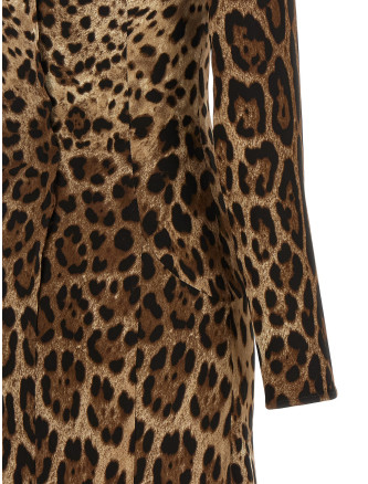 Миди DOLCE & GABBANA Animal print dress (F6AUVTFSRKIHY13M) #