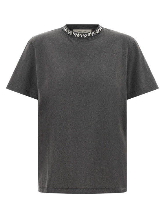 Футболка GOLDEN GOOSE Cabochon crystal t-shirt (GWP01220P0006706031860318) #1