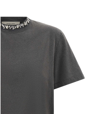 Футболка GOLDEN GOOSE Cabochon crystal t-shirt (GWP01220P0006706031860318) #