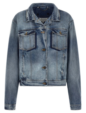 Джинсовая куртка MAISON MARGIELA 'Folded Collar'