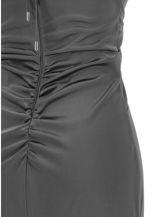 Макси PINKO Front knot dress (107433A3G2I99) #