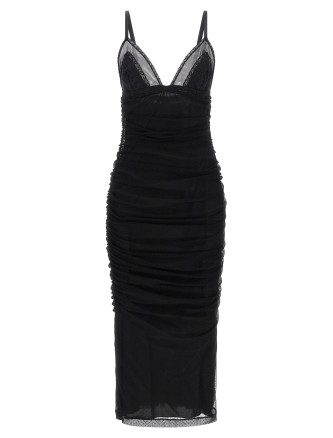 Миди DOLCE & GABBANA Longuette slip dress