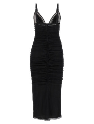 Миди DOLCE & GABBANA Longuette slip dress (F6DFITHLM7KN0000) #