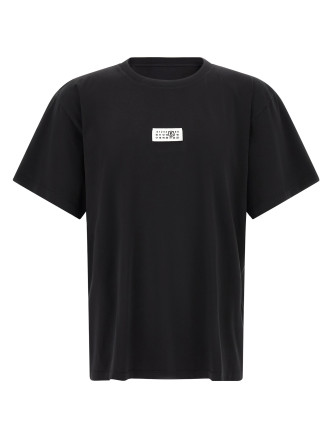 Футболка MM6 MAISON MARGIELA Logo patch t-shirt