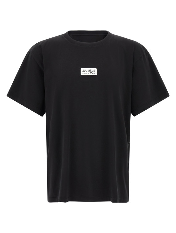 Футболка MM6 MAISON MARGIELA Logo patch t-shirt (SH0GC0071M20258900) #1