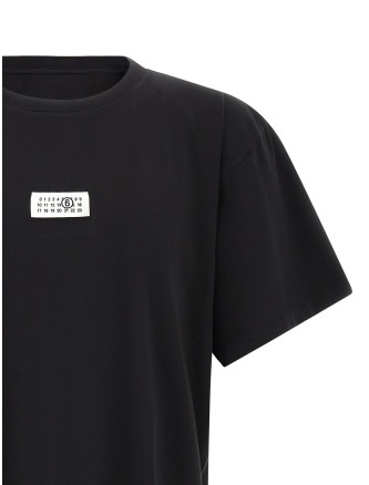 Футболка MM6 MAISON MARGIELA Logo patch t-shirt (SH0GC0071M20258900) #