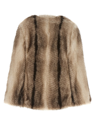 Мех, шуба TWIN SET Cape jacket (262TP224213812) #