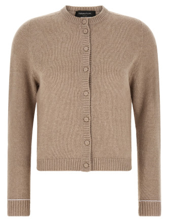 Свитер, кардиган FABIANA FILIPPI Covered buttons cardigan