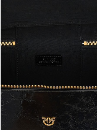 Ручная сумка PINKO Crumpled effect leather handbag (106348A2JCZ99Q) #