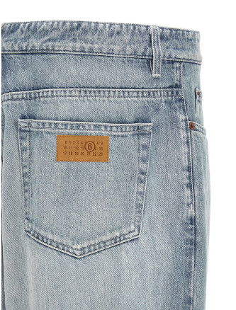 Джинсы MM6 MAISON MARGIELA 'Numeric Signature MM6' (SH0LA0045M30055969) #