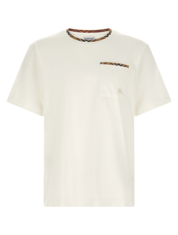 Футболка BURBERRY 'Ryan' (8127629CHALK) #1