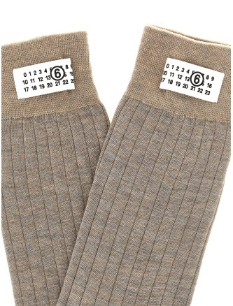 Носки MM6 MAISON MARGIELA 'Numeric Signature MM6' (S52TL0040M13295733) #