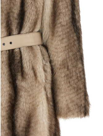 Мех, шуба TWIN SET Eco-fur coat (262TP224113812) #