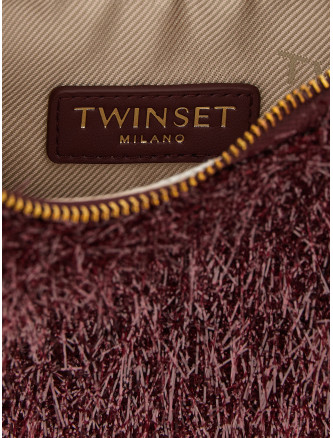 Ручная сумка TWIN SET 'Mini Croissant' (262TB730000800) #