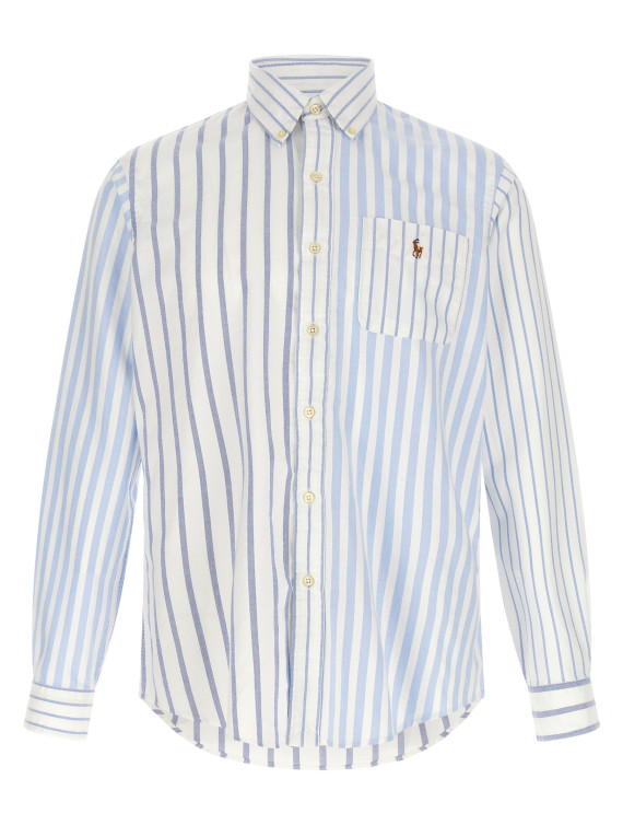 Рубашка, блузка POLO RALPH LAUREN Oxford patchwork shirt (710B18633001) #1