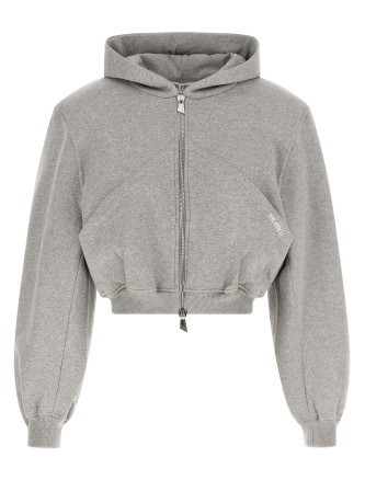 Толстовка THE ATTICO Cropped hoodie