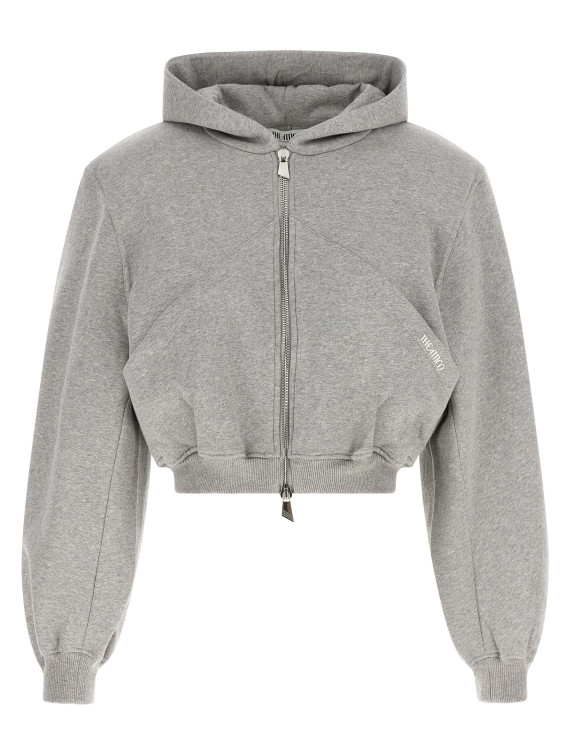 Толстовка THE ATTICO Cropped hoodie (261WCF00026JJF003AA183) #1