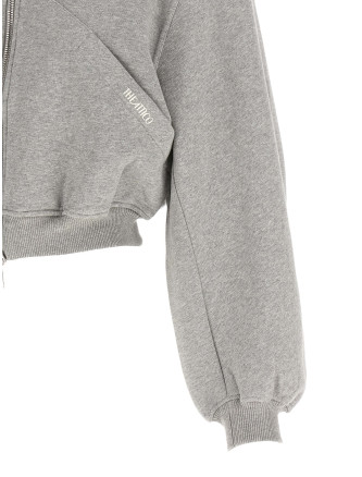 Толстовка THE ATTICO Cropped hoodie (261WCF00026JJF003AA183) #