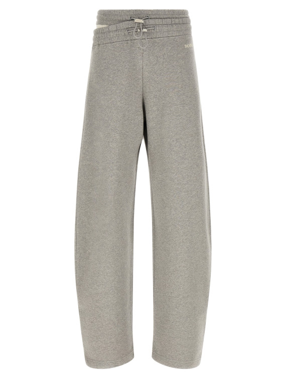 Брюки THE ATTICO Asymmetrical double waist trousers (261WCP00319JJF003AA183) #1