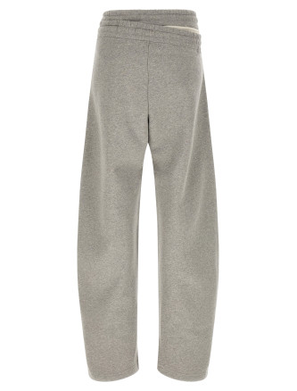 Брюки THE ATTICO Asymmetrical double waist trousers (261WCP00319JJF003AA183) #