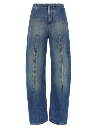 Джинсы MM6 MAISON MARGIELA Vertical pinch jeans