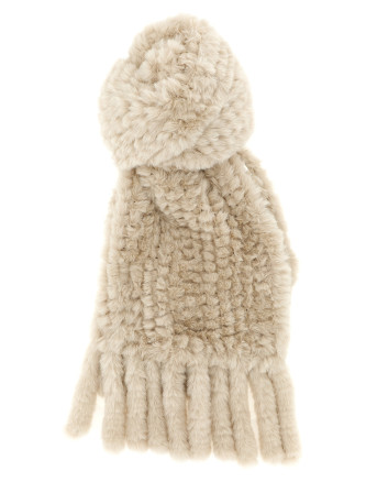 Шарф, платок PINKO Fur scarf