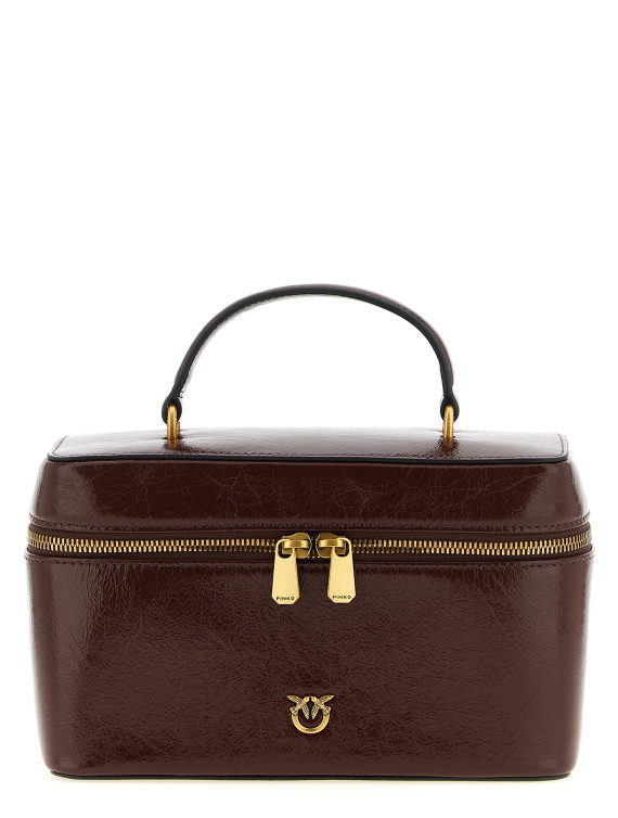 Crumpled effect leather handbag (106348A2JCL88Q) #1