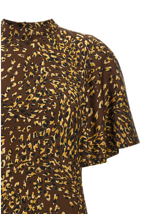 Макси TWIN SET Animal print dress (262TP275D13873) #