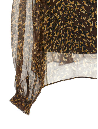 Рубашка, блузка TWIN SET Animal shirt (262TP269B13873) #