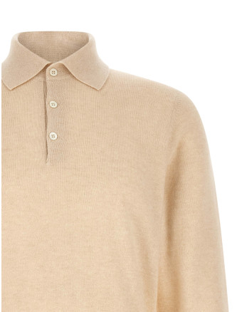 Поло BRUNELLO CUCINELLI Cashmere knit polo shirt (M2200295CFV79) #