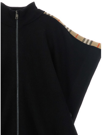 Накидка BURBERRY 'Izza' (8129887BLACKIPCHECK) #