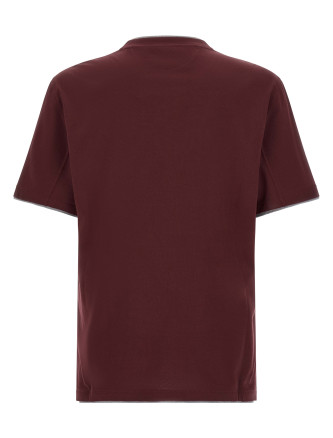 Футболка BRUNELLO CUCINELLI Double layer t-shirt (M0B137427CBB64) #