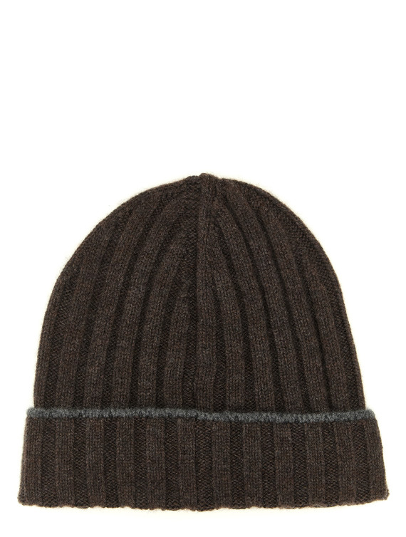 Шляпа BRUNELLO CUCINELLI Cashmere turn-up beanie (M2240900CD981) #1