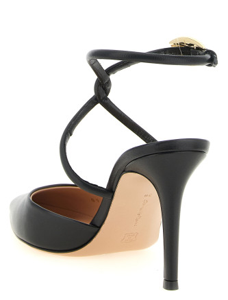 Высокие каблуки GIANVITO ROSSI 'Jungle Mamba' (G9558585RICNAPNERO) #