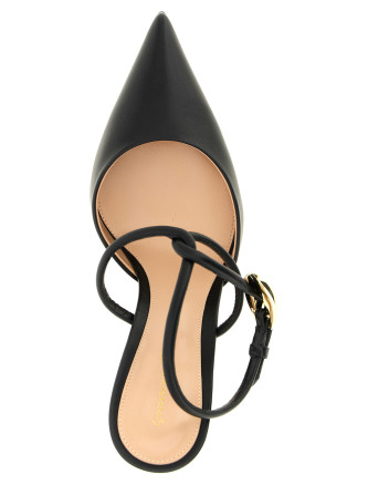 Высокие каблуки GIANVITO ROSSI 'Jungle Mamba' (G9558585RICNAPNERO) #