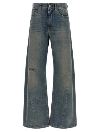 Джинсы MM6 MAISON MARGIELA Jeans Wide-Leg