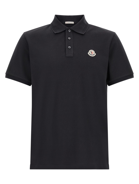Поло MONCLER Logo patch polo shirt (L20918A000118455677X) #1