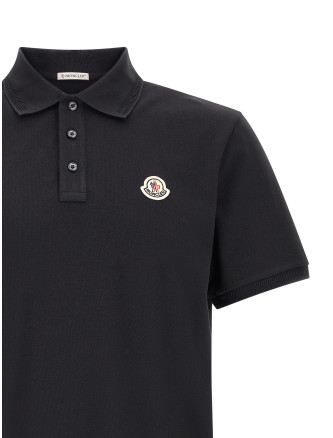 Поло MONCLER Logo patch polo shirt (L20918A000118455677X) #