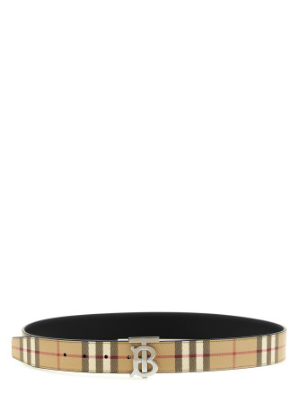 Ремень BURBERRY Logo buckle reversible belt