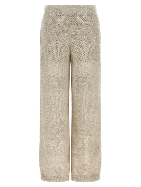 Брюки BRUNELLO CUCINELLI 'Dazzling Abstact Leaf' (MFA790199C9984) #1