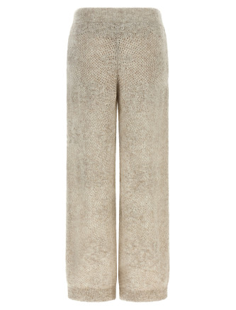 Брюки BRUNELLO CUCINELLI 'Dazzling Abstact Leaf' (MFA790199C9984) #