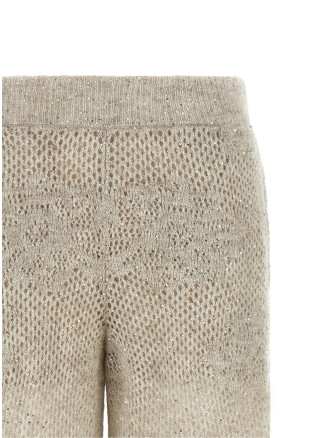 Брюки BRUNELLO CUCINELLI 'Dazzling Abstact Leaf' (MFA790199C9984) #
