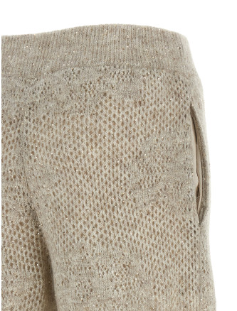 Брюки BRUNELLO CUCINELLI 'Dazzling Abstact Leaf' (MFA790199C9984) #