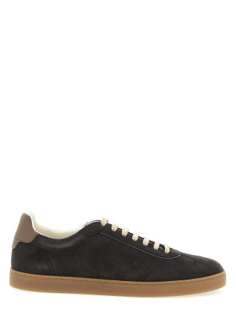 Кроссовки BRUNELLO CUCINELLI Suede sneakers