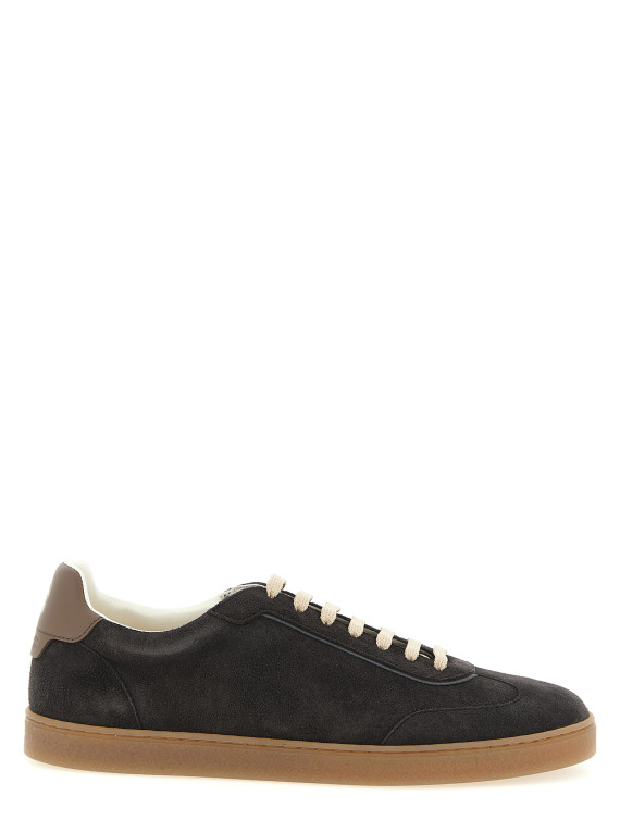 Кроссовки BRUNELLO CUCINELLI Suede sneakers (MZUMGLJ336CLV06) #1