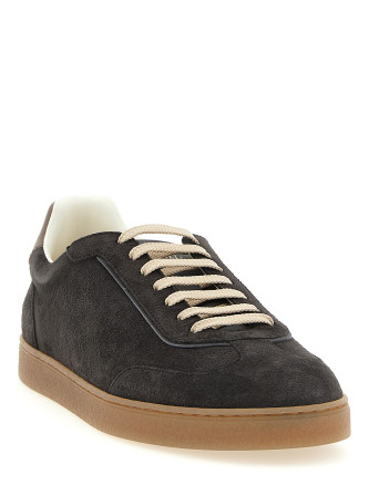 Кроссовки BRUNELLO CUCINELLI Suede sneakers (MZUMGLJ336CLV06) #